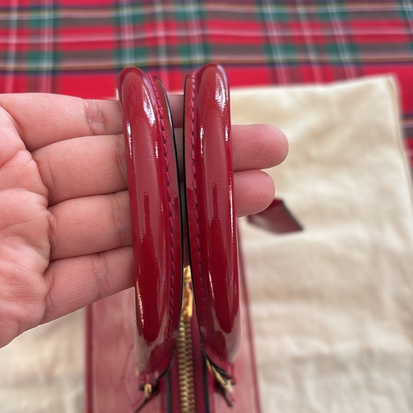 Authentic Louis Vuitton Alma BB Vernis Top Handle / Crossbody Bag - Picture 12 of 16